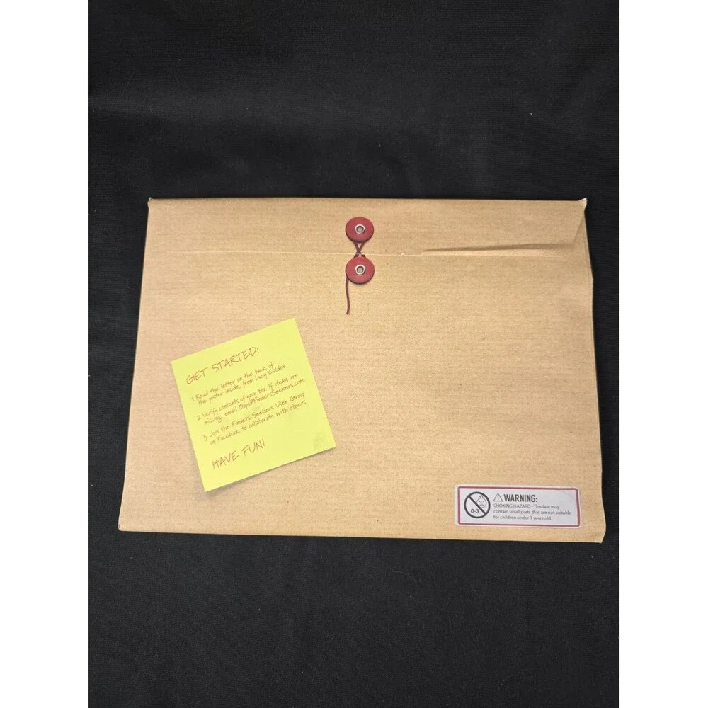 Finders Seekers Set Of 2 Envelopes Escape Room In A Box Game New Unplayed Sealed